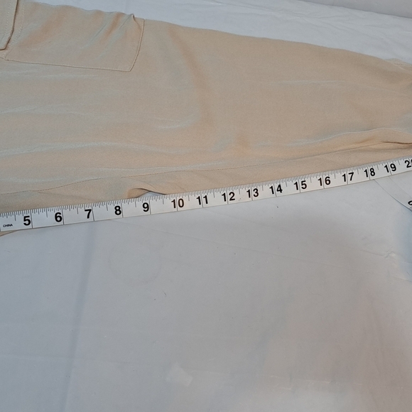 NET 153 Joggers Cargo Beige Medium Rayon Drawstring Waist Lightweight - Picture 11 of 11